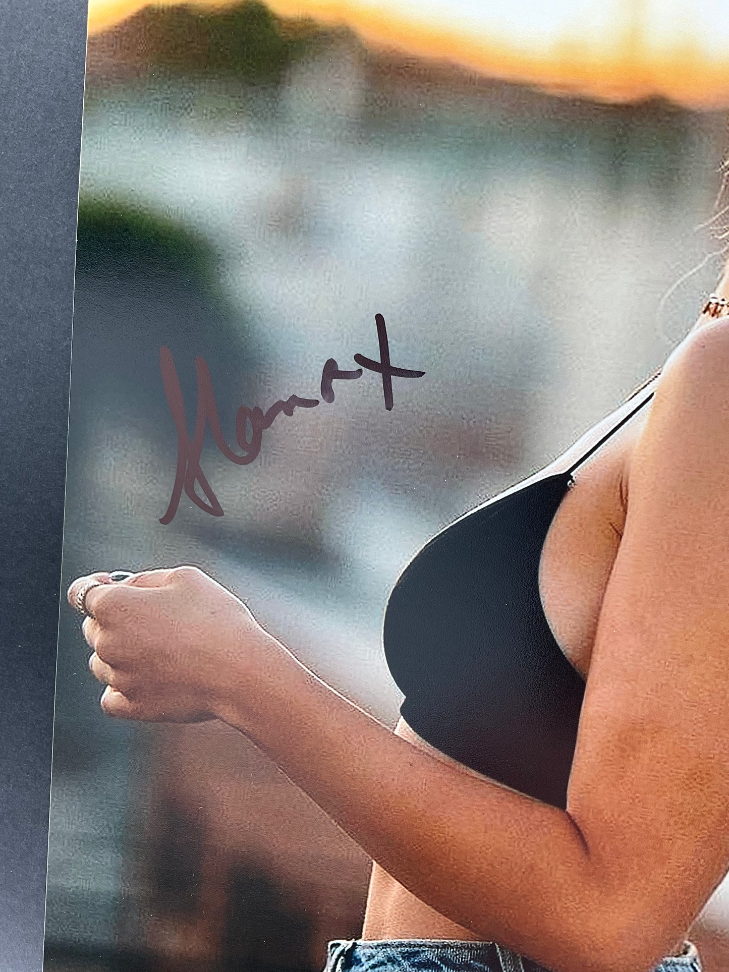 Alana Boden Sexy signed 8x10 ACOA