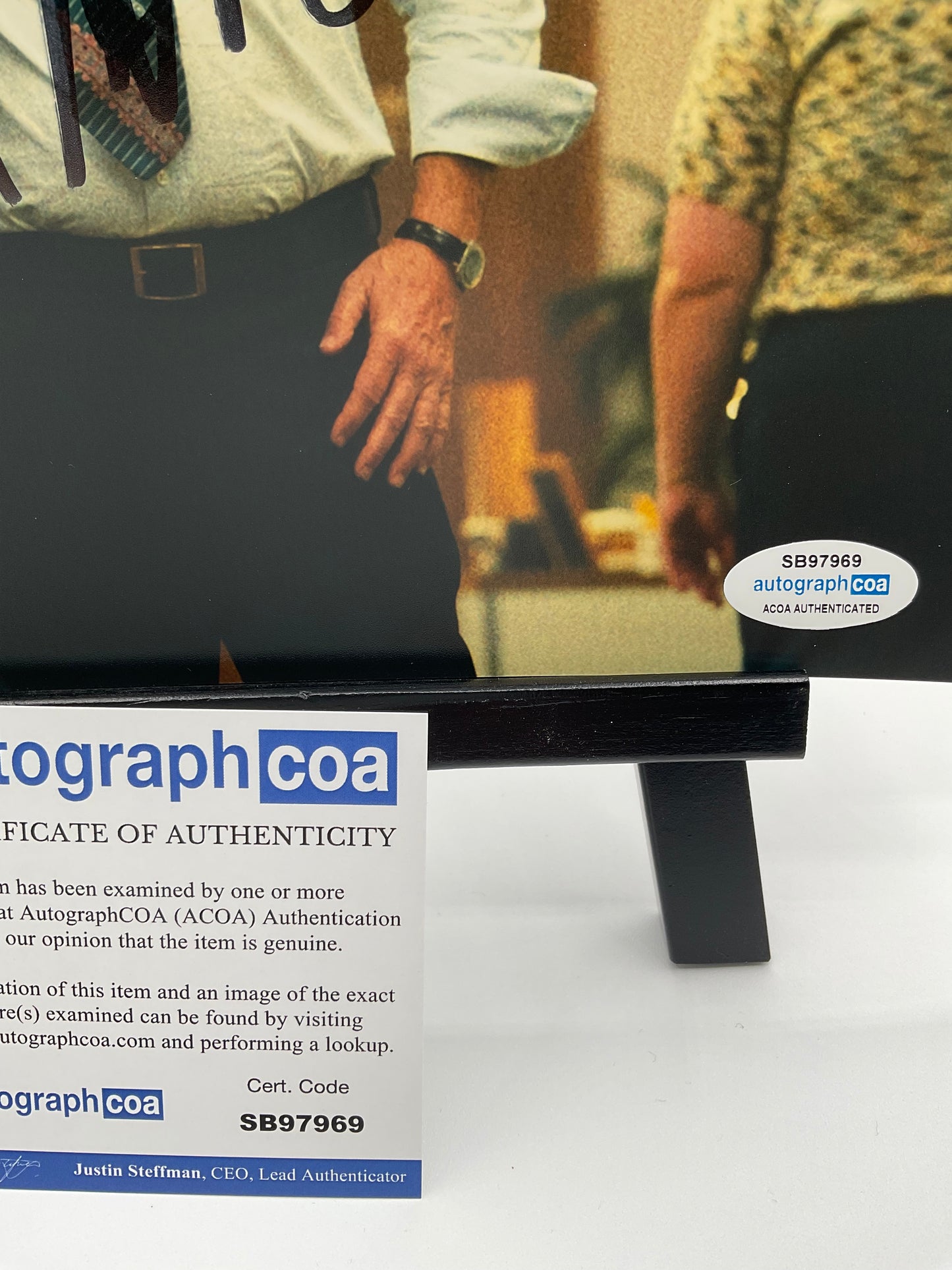 Brett Cullen Winning Time signed 8x10 ACOA