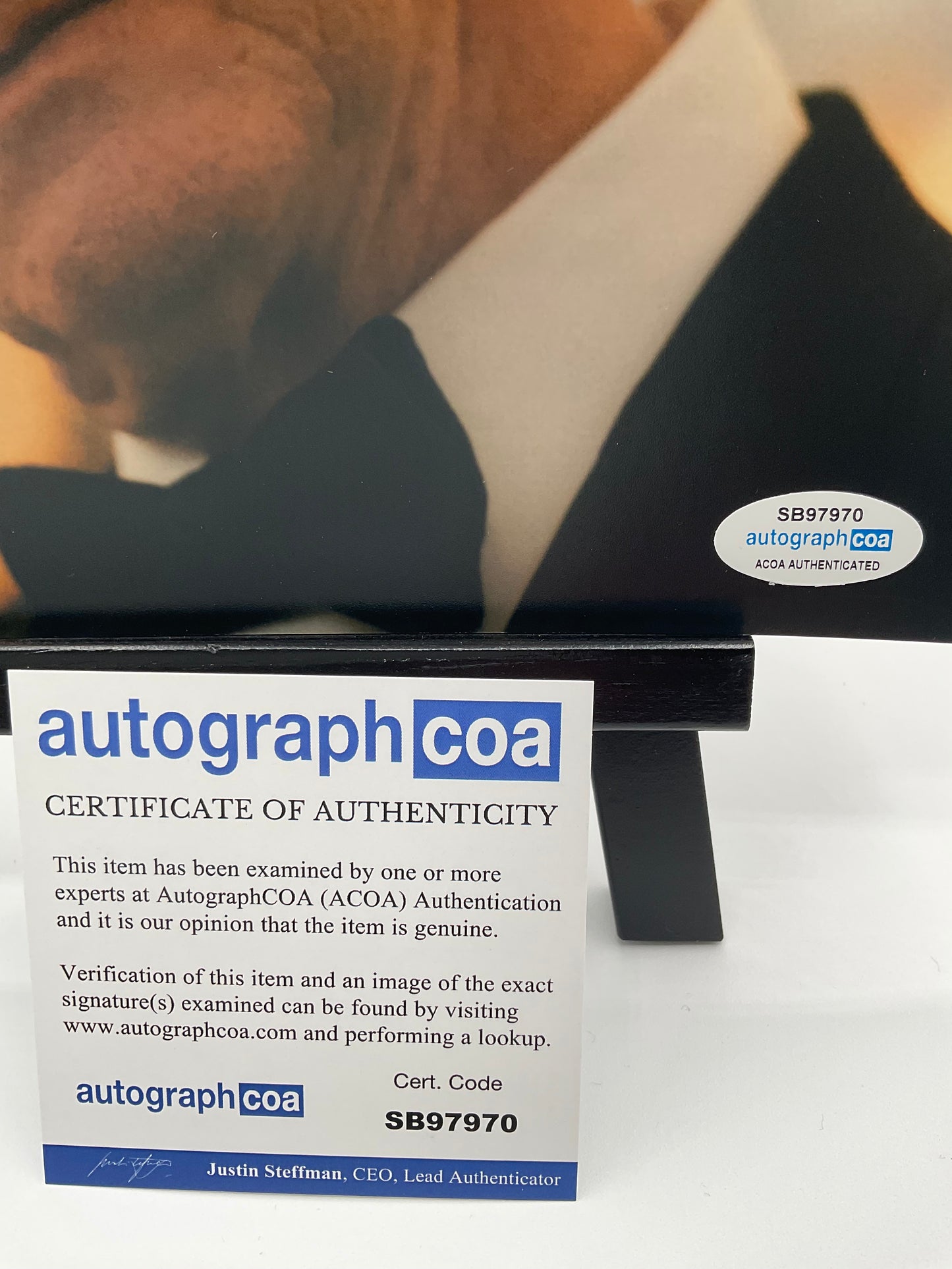 Brett Cullen Joker signed 8x10 ACOA