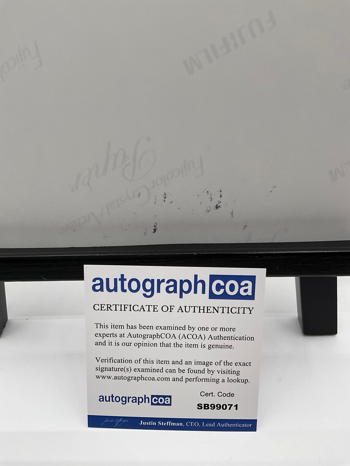 Michael Gandolfini The Many Saints of Newark signed 8x10 ACOA