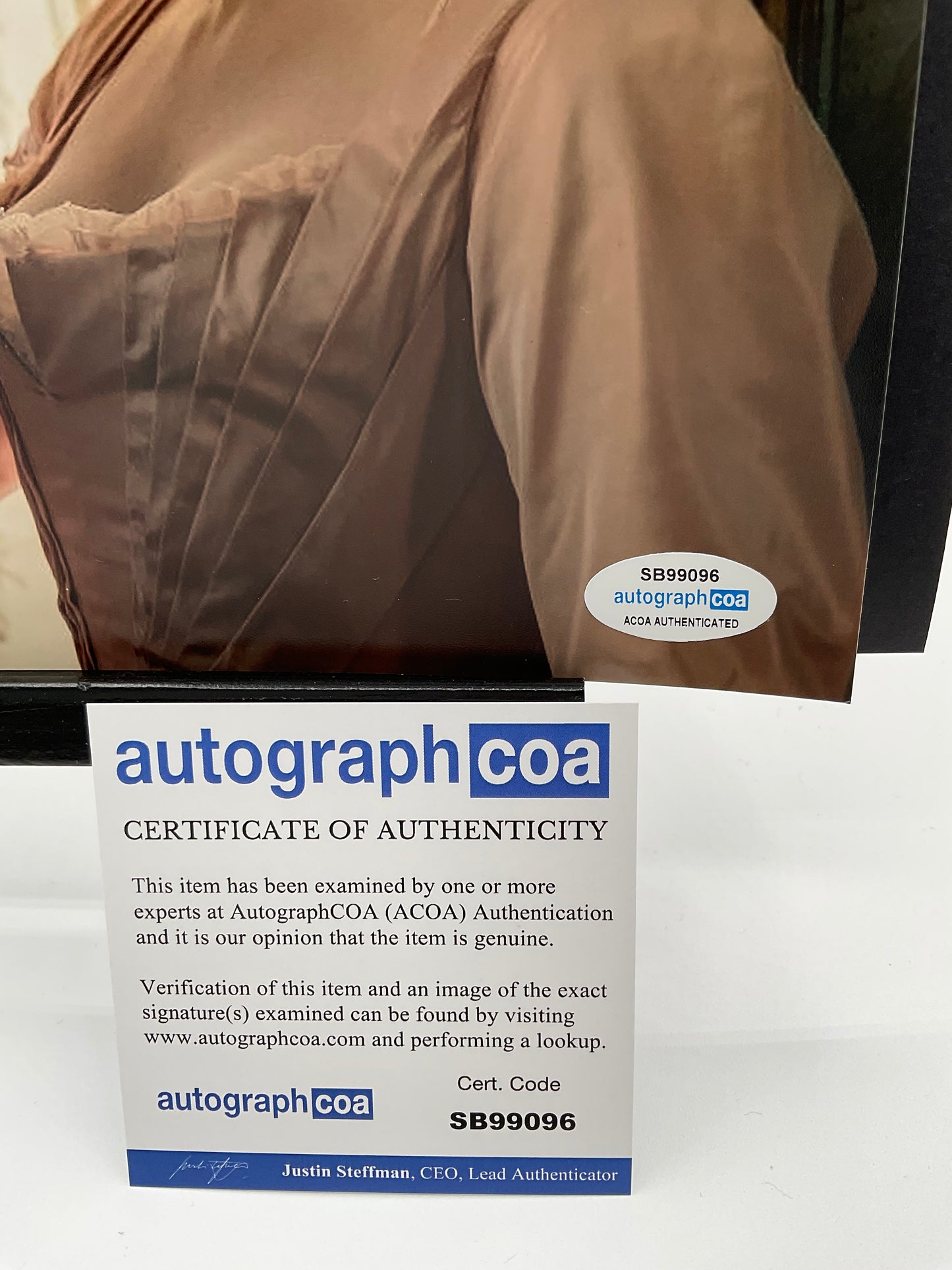 Haley Bennett Cyrano signed 8x10 ACOA