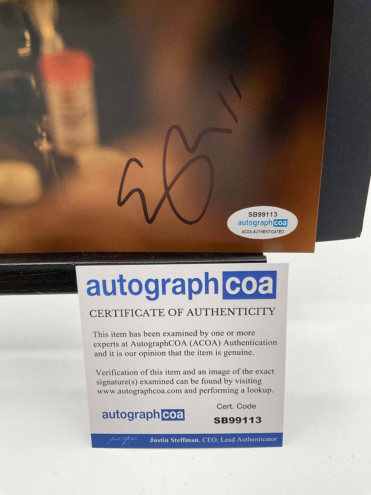 Elizabeth Mitchell Once Upon a Time signed 8x10 ACOA