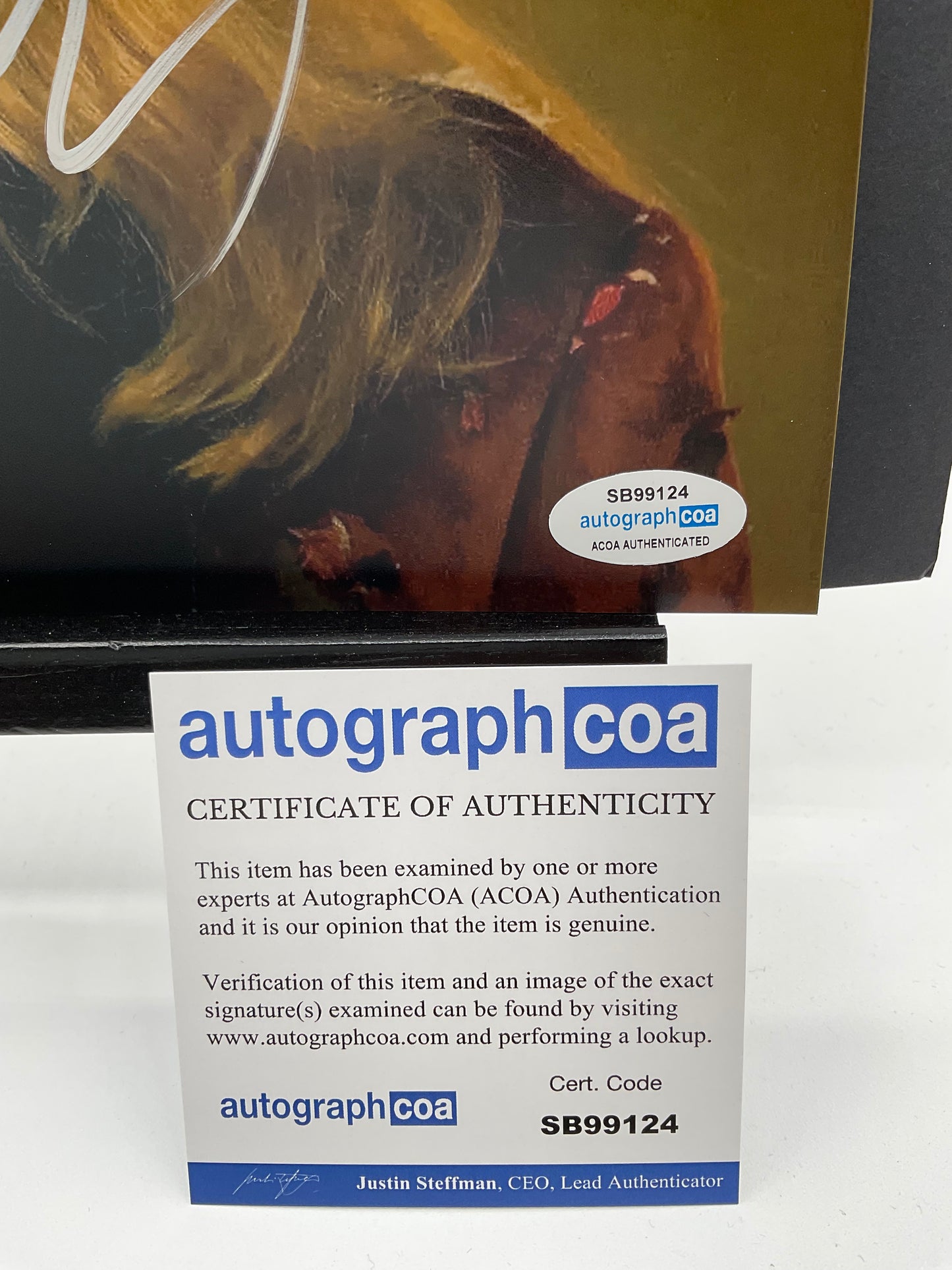 Cody Fern American Horror Story signed 8x10 ACOA