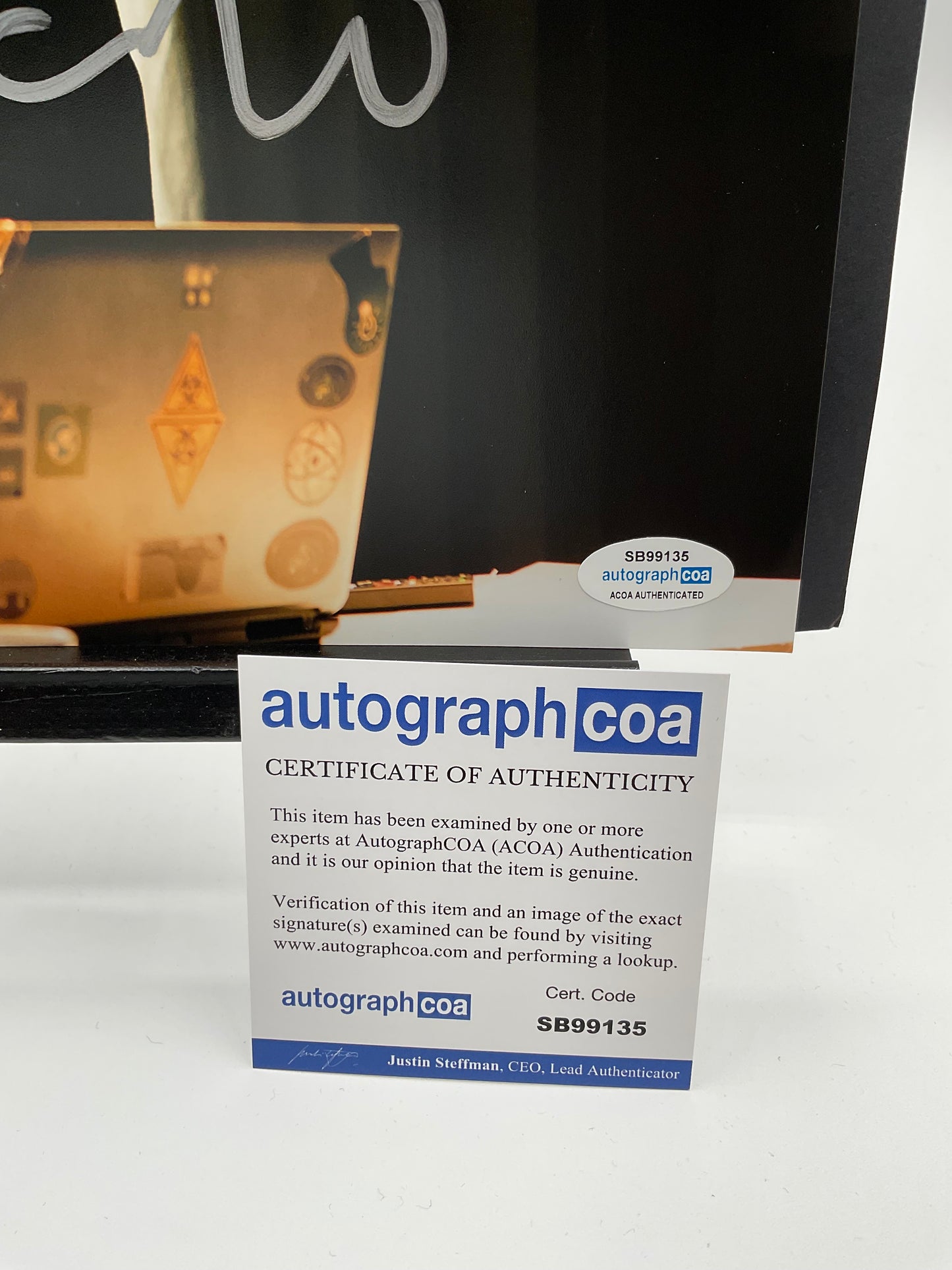 Ben Whishaw Spectre 007 James Bond signed photo 8x10 ACOA