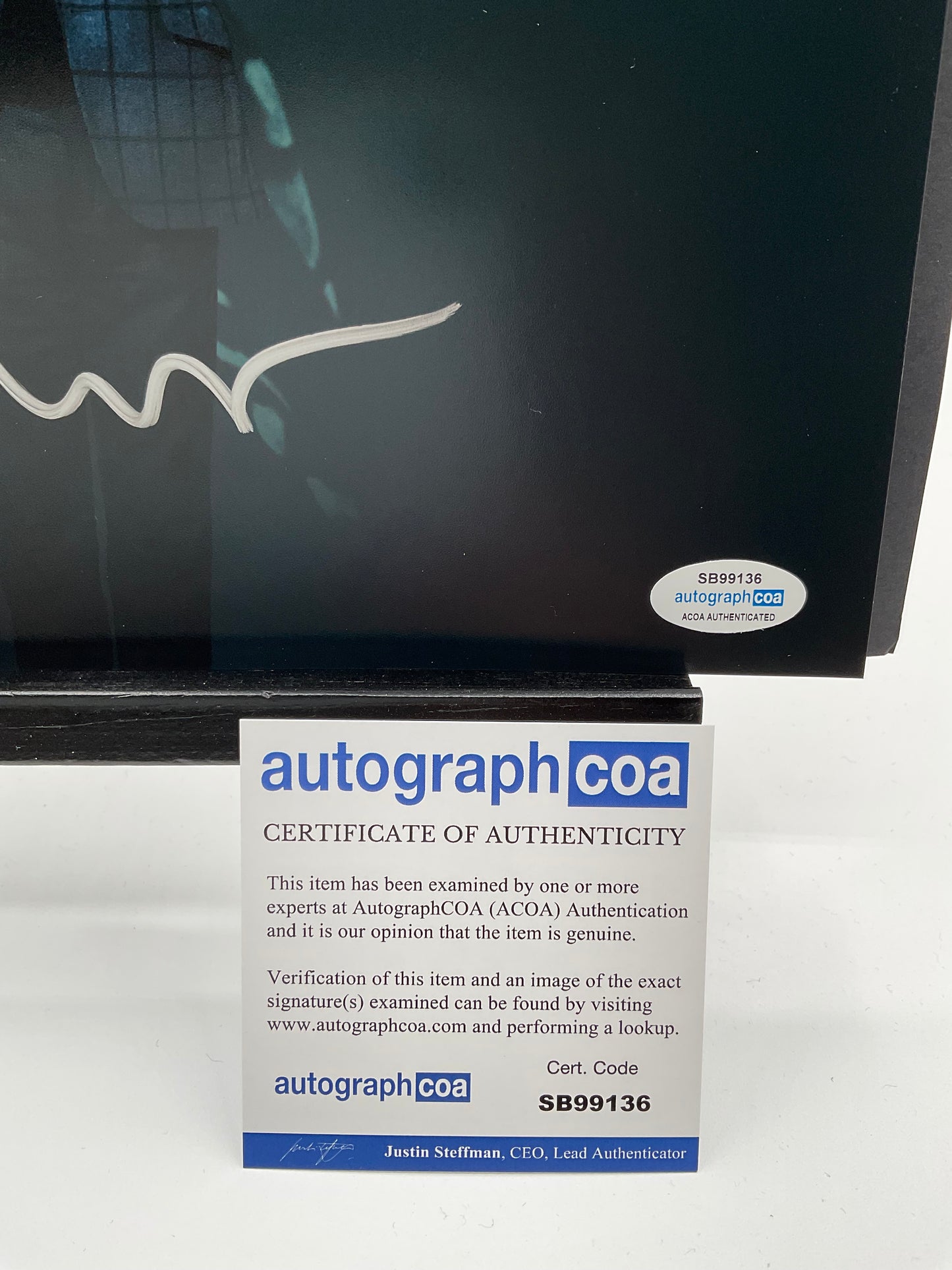 Ben Whishaw Spectre James Bond 007 signed 8x10 ACOA