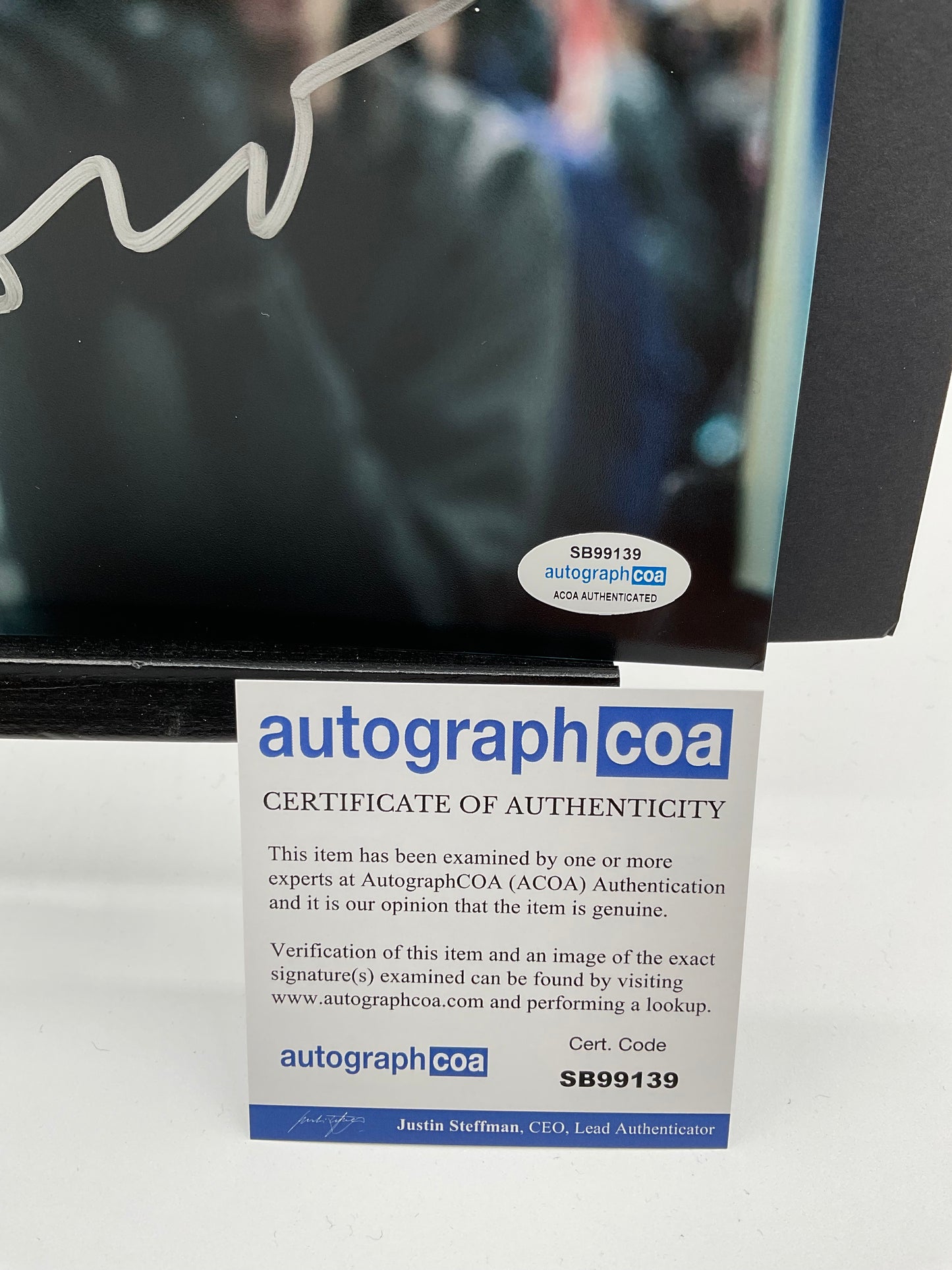 Ben Whishaw Spectre James Bond 007 signed 8x10 ACOA