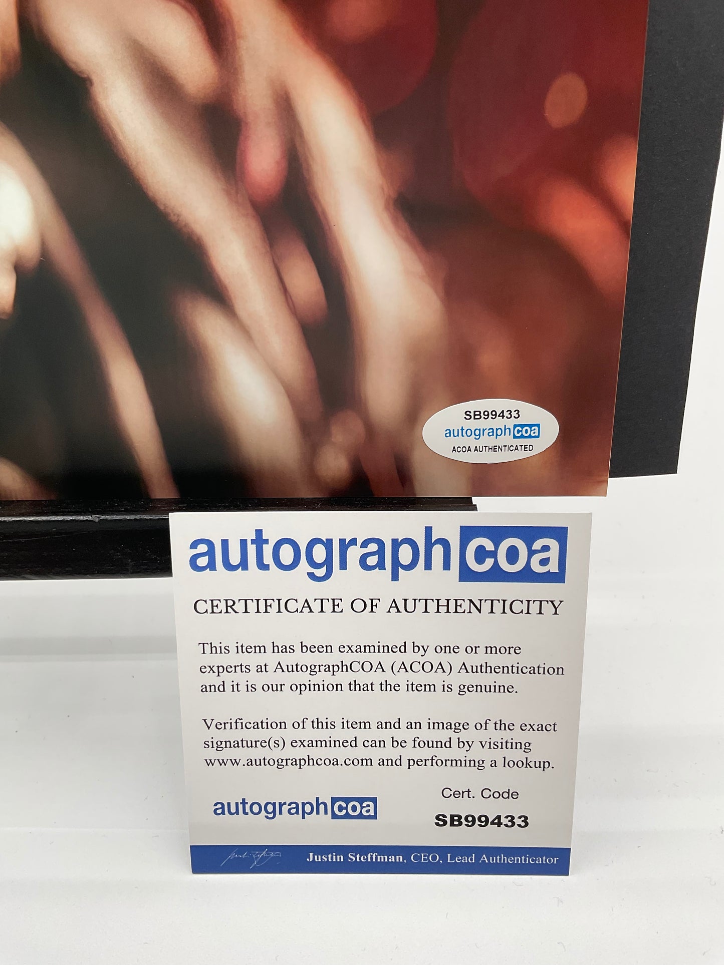 Thomas Tulak Hook signed 8x10 ACOA