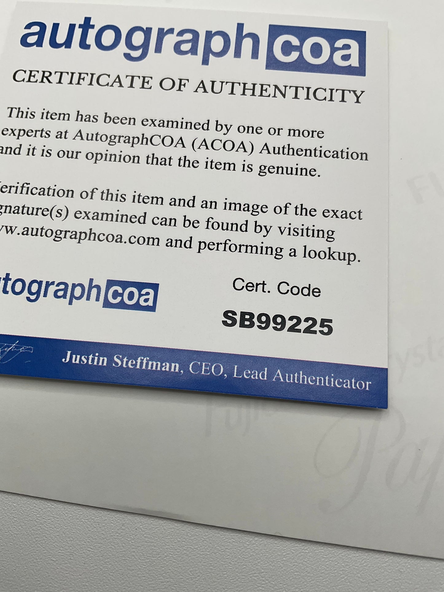 Natalia Del Riego God of War Ragnarok signed photo 8x10 ACOA Inscription