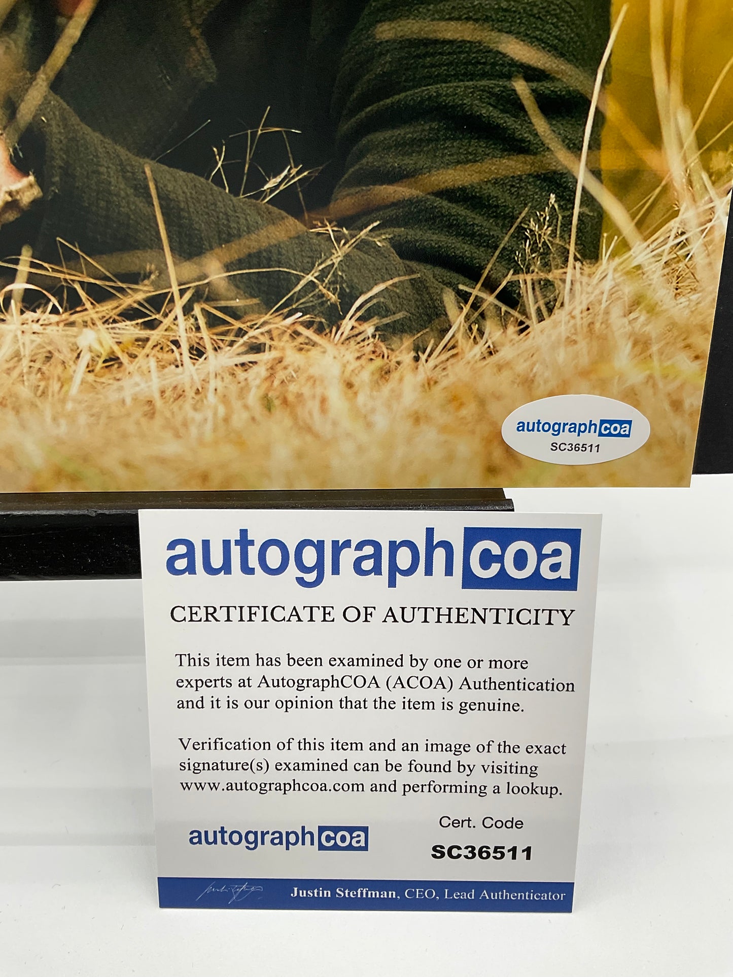Boyd Holbrook Hatfields & McCoys signed 8x10 ACOA