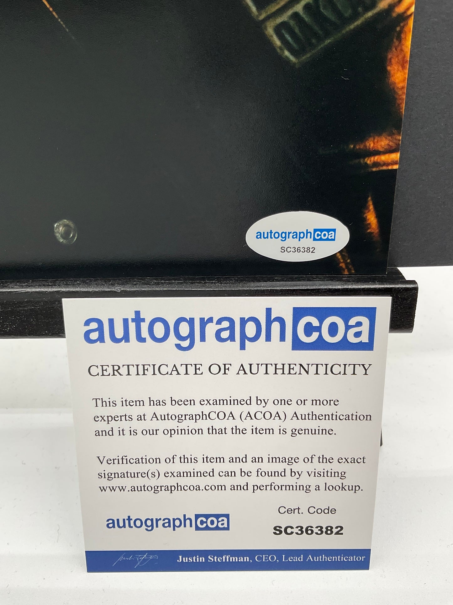 Emilio Rivera Sons of Anarchy signed photo 8x10 ACOA Inscription