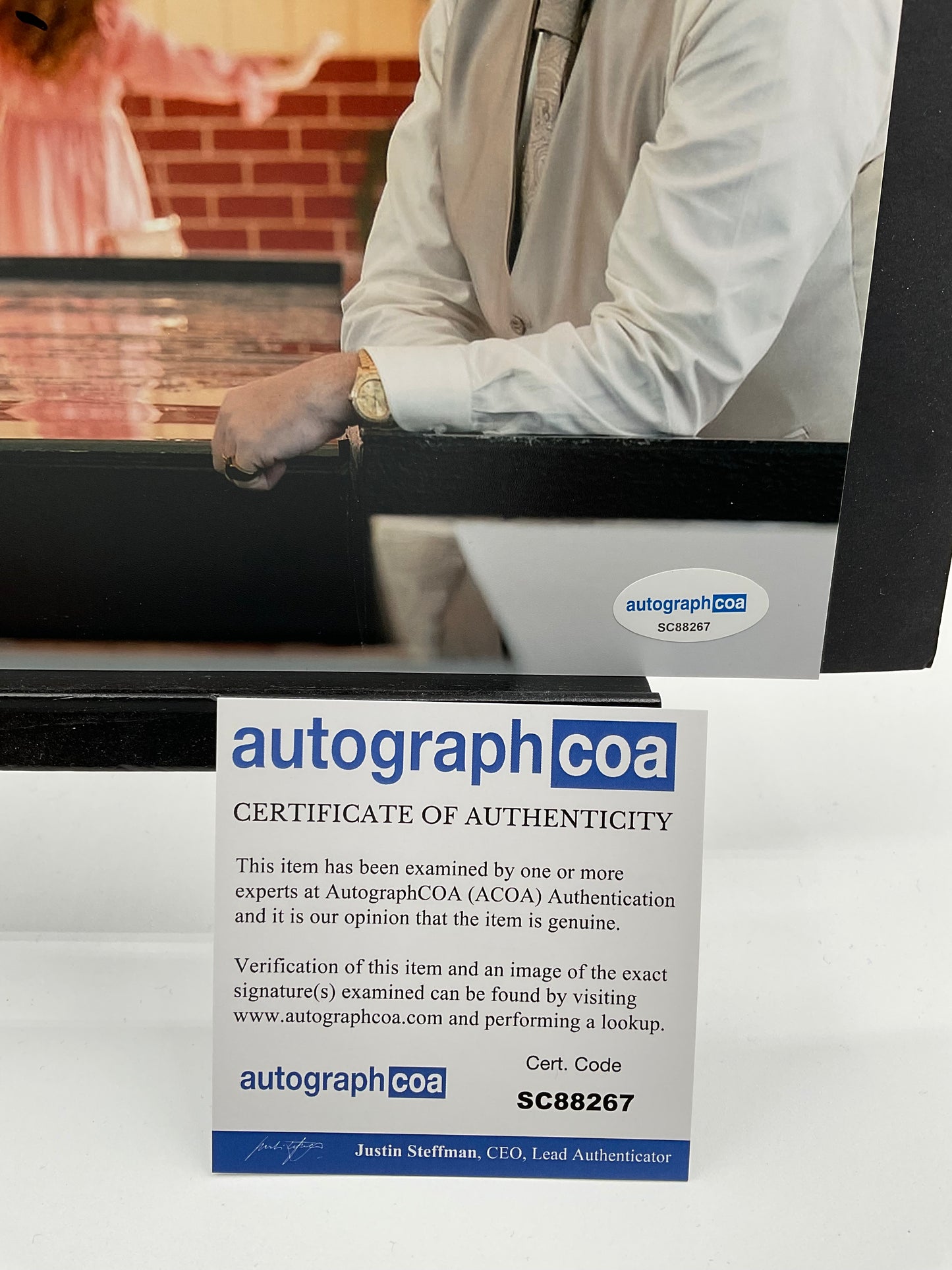 Adam Devine The Righteous Gemstones signed photo 8x10 ACOA