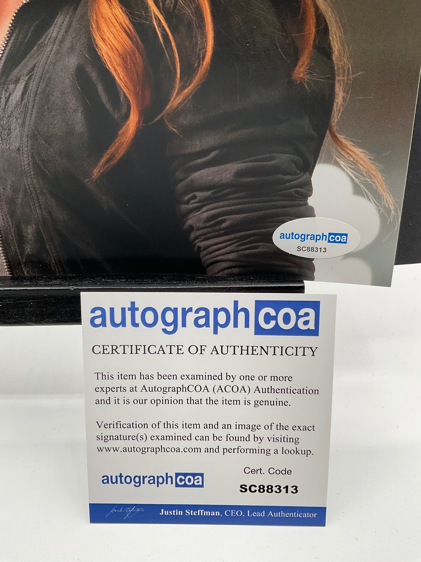 Katherine McNamara Shadowhunters signed photo 8x10 ACOA