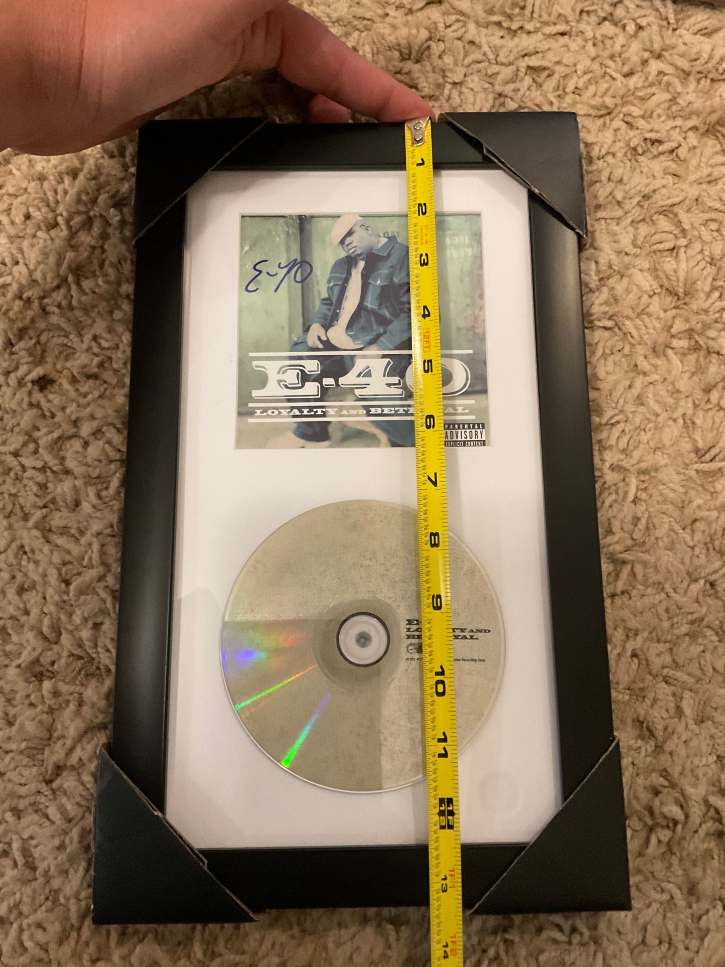 E-40 Loyalty and Betrayal signed CD Beckett Rap