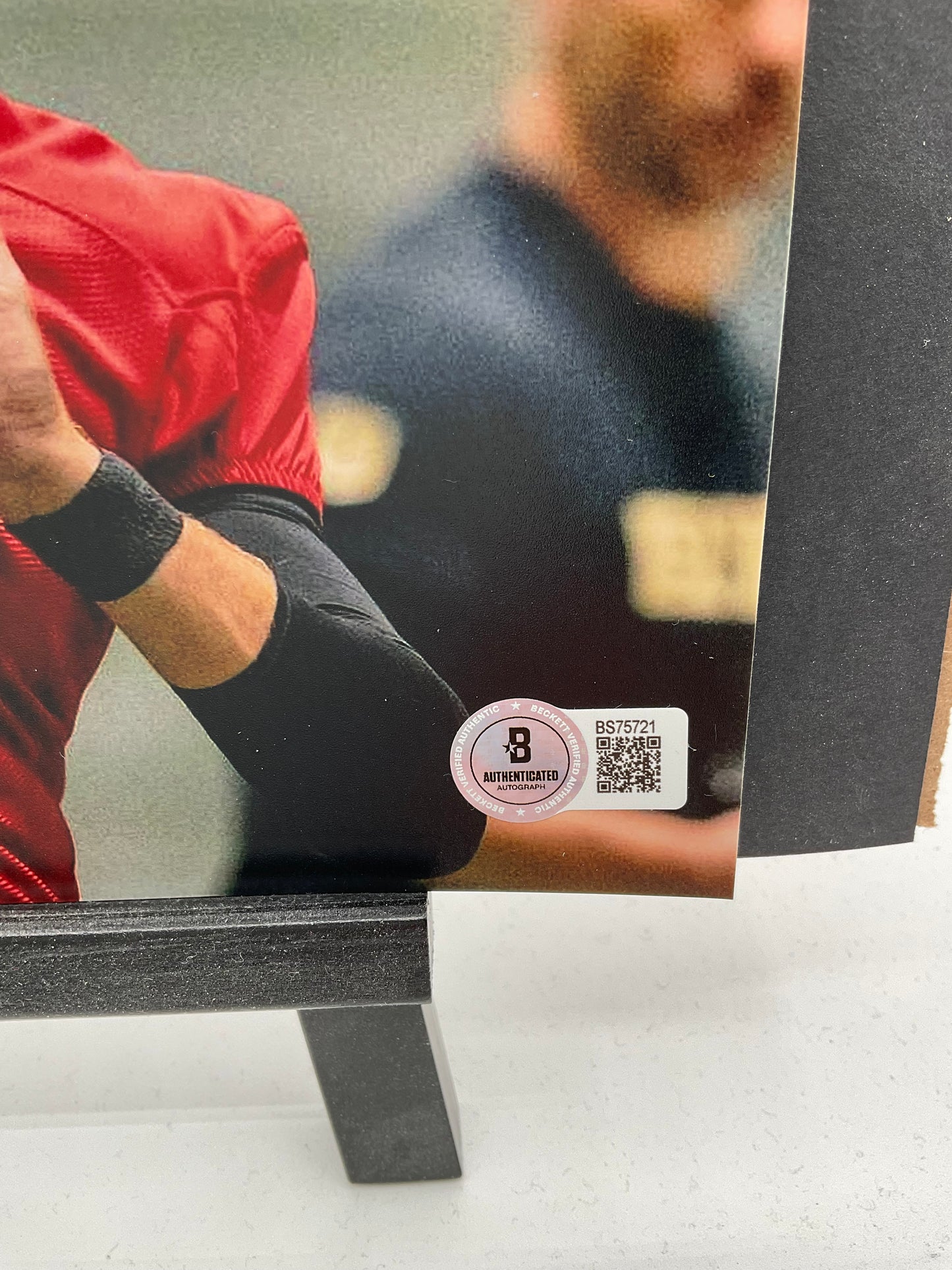 Tyler Shough New Orlean Saints signed photo 8x10 Beckett NFL Inscription