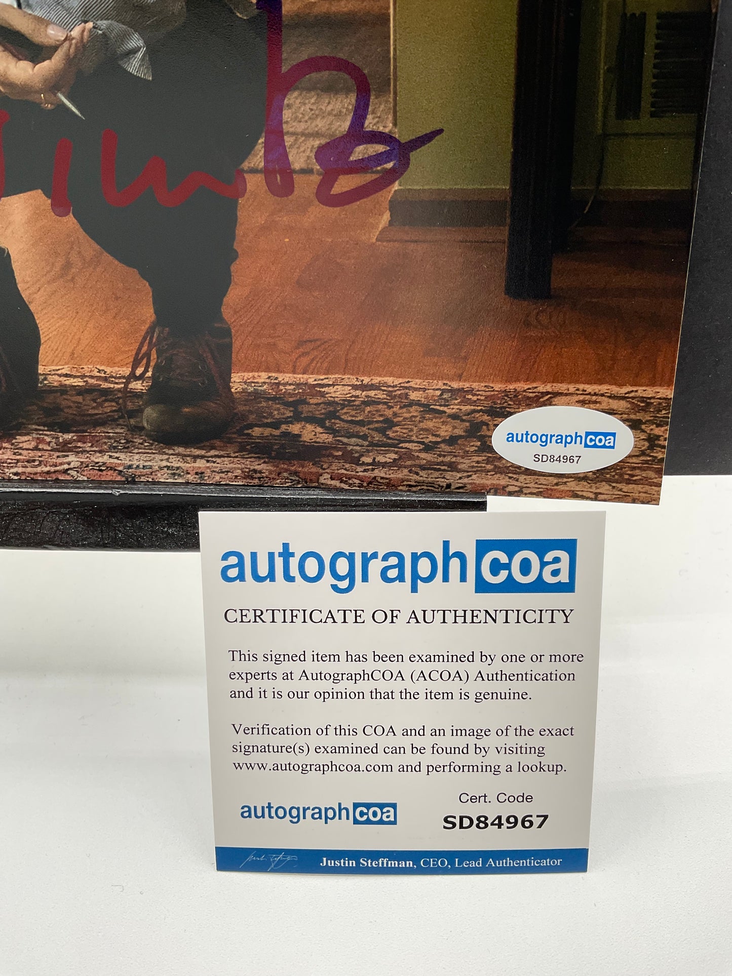 Uta Briesewitz Stranger Things signed photo 8x10 ACOA