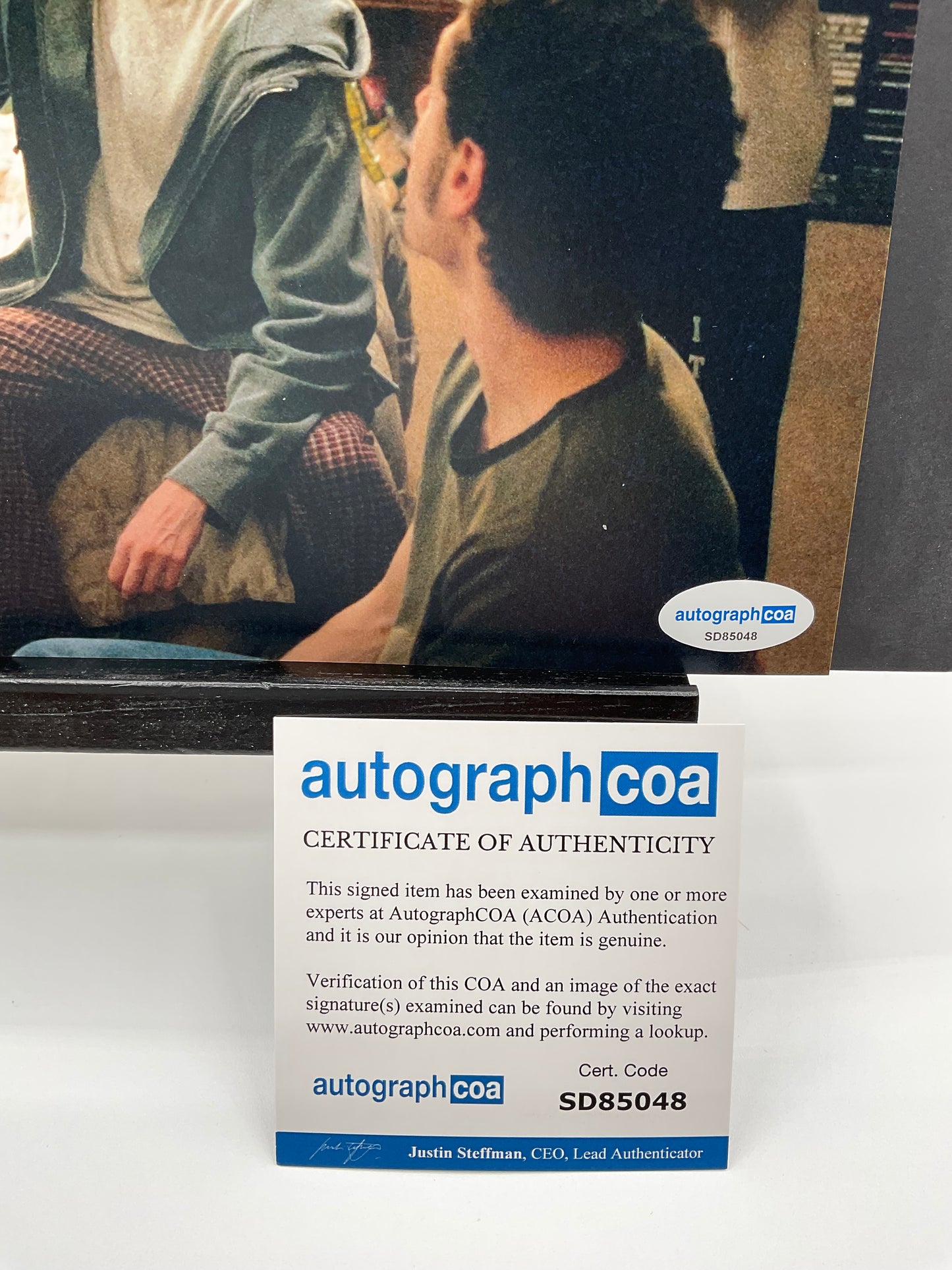 Tom Green Road Trip signed photo 8x10 ACOA Boston