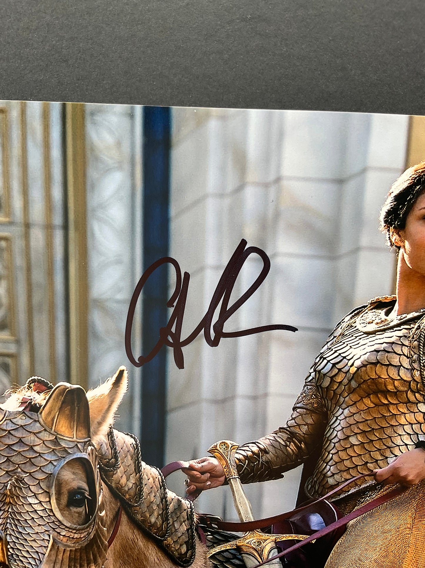 Cynthia Addai Robinson Lord of the Rings signed photo 8x10 ACOA