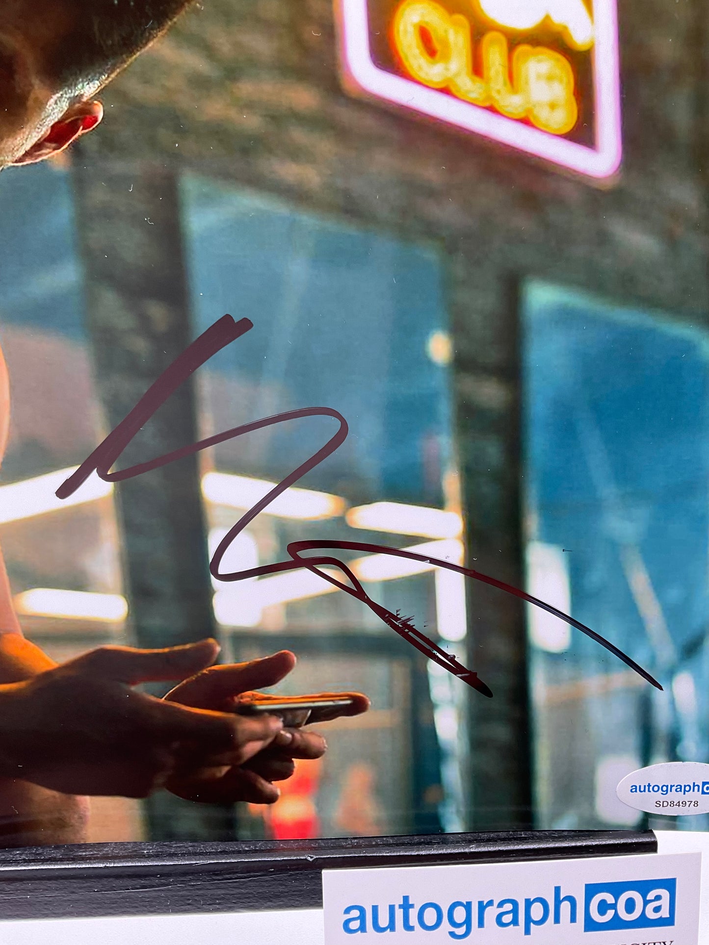Ross Butler Perfect Addiction signed photo 8x10 ACOA