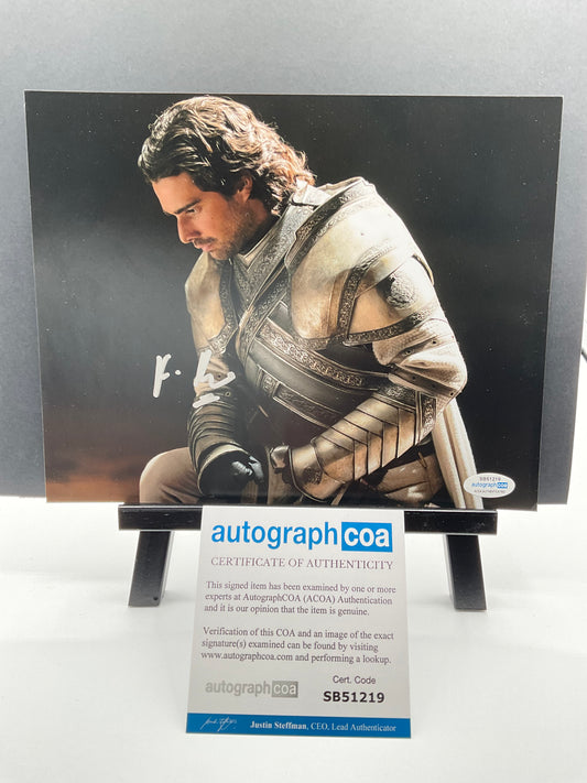 Fabien Frankel House of the Dragon signed 8x10 ACOA