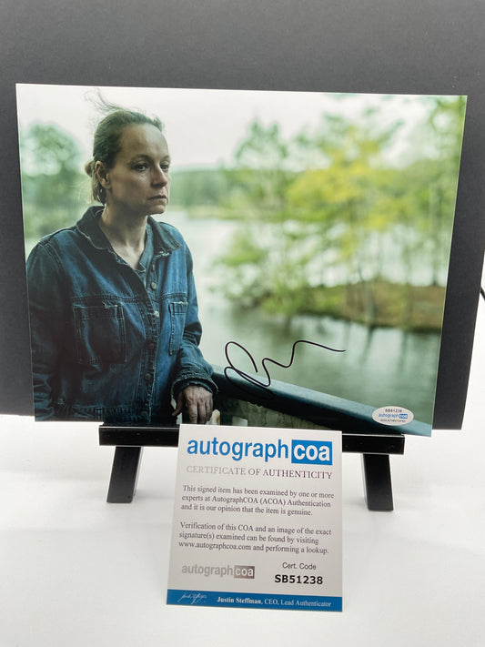 Samantha Morton Tales of the Walking Dead signed 8x10 ACOA