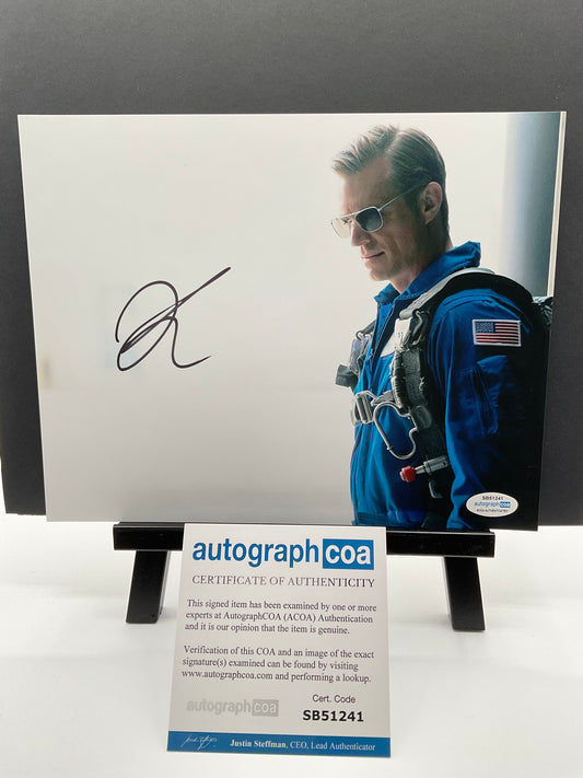 Joel Kinnaman For All Mankind signed 8x10 ACOA