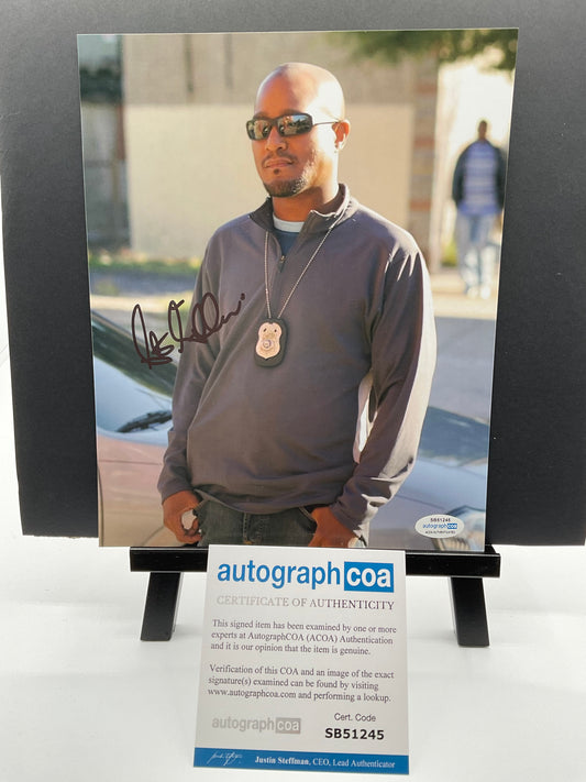 Seth Gilliam The Wire signed 8x10 ACOA