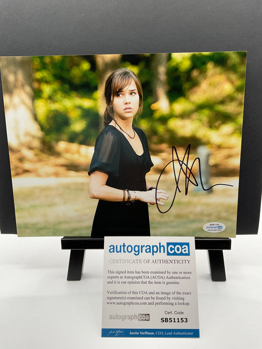 Arielle Kebbel The Uninvited signed 8x10 ACOA