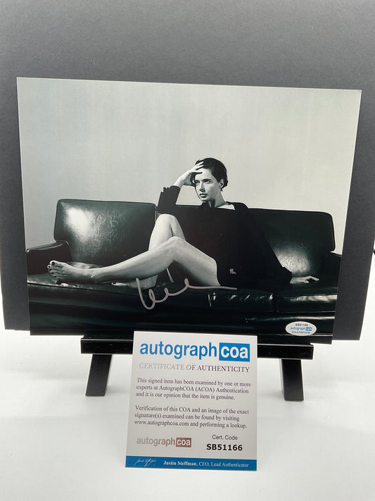 Isabella Rossellini Sexy signed 8x10 ACOA