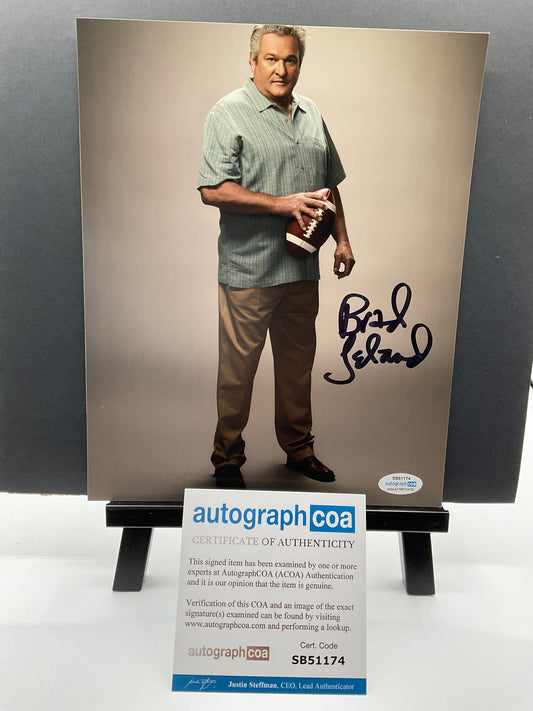 Brad Leland Friday Night Lights signed 8x10 ACOA