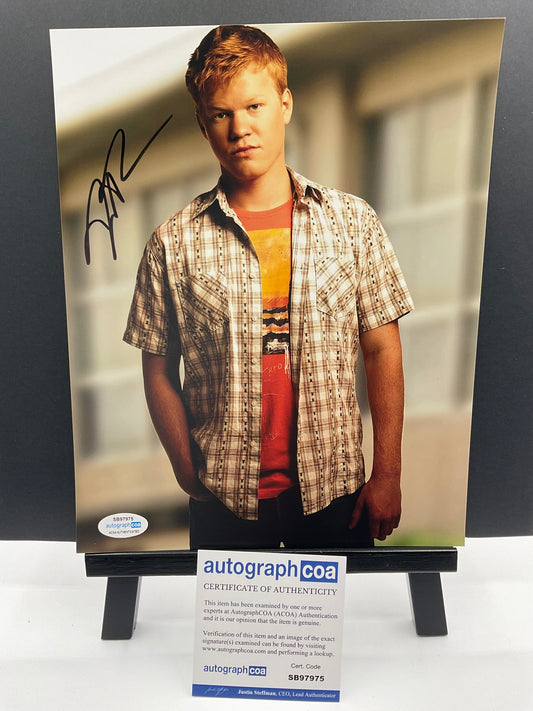 Jesse Plemons Friday Night Lights signed 8x10 ACOA