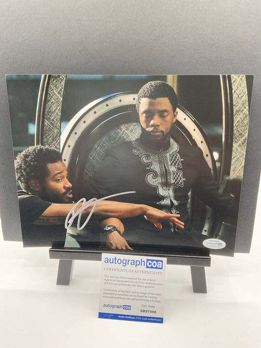 Ryan Coogler Marvel Black Panther signed 8x10 ACOA