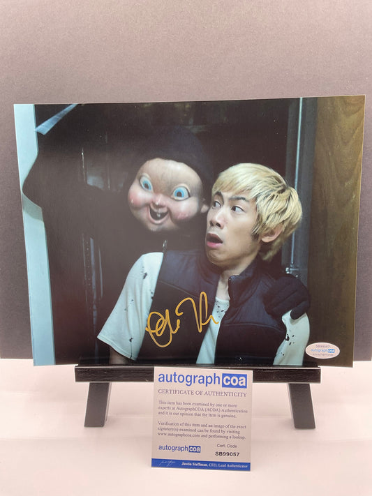 Phi Vu Happy Death Day signed 8x10 ACOA