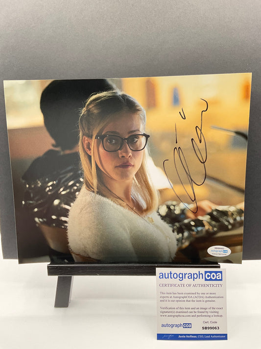 Olivia Taylor Dudley The Magicians signed 8x10 ACOA