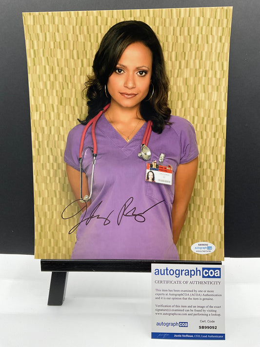 Judy Reyes Scrubs signed 8x10 ACOA