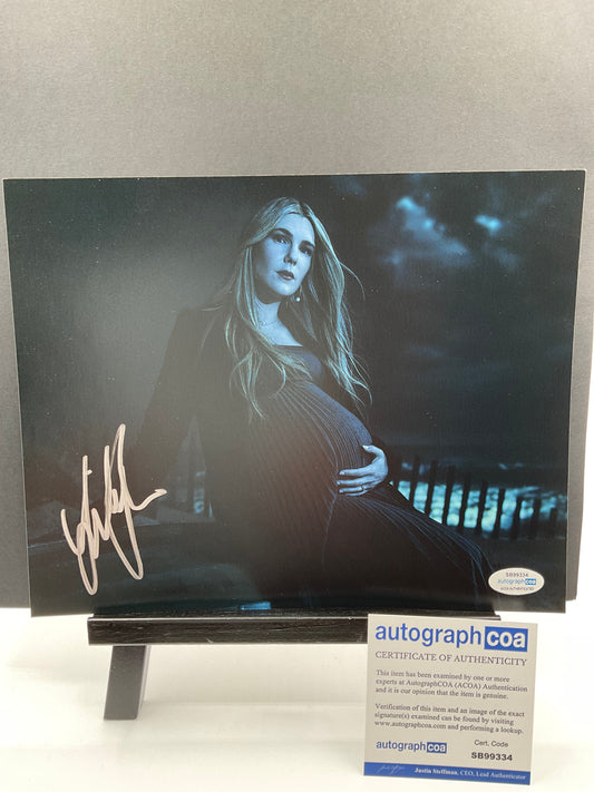 Lily Rabe American Horror Story signed 8x10 ACOA