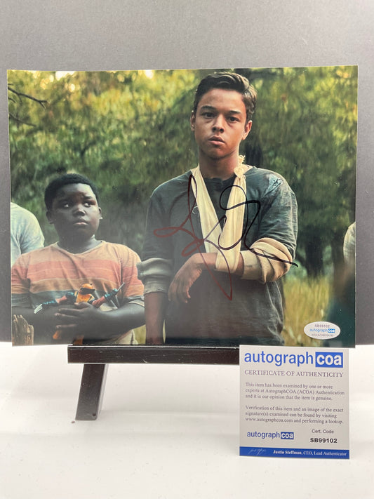 Jason Genao Logan signed 8x10 ACOA