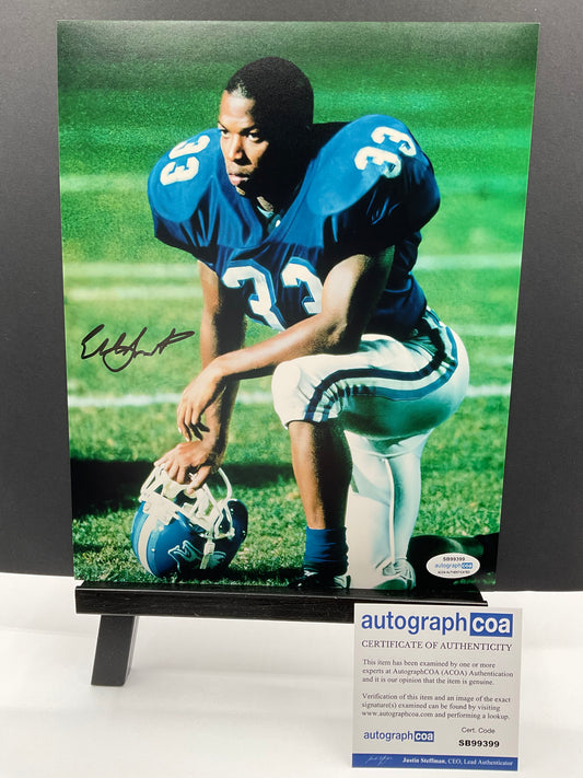 Eliel Swinton Varsity Blues signed 8x10 ACOA