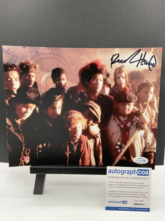 Raushan Hammond Hook signed 8x10 ACOA Lost Boys