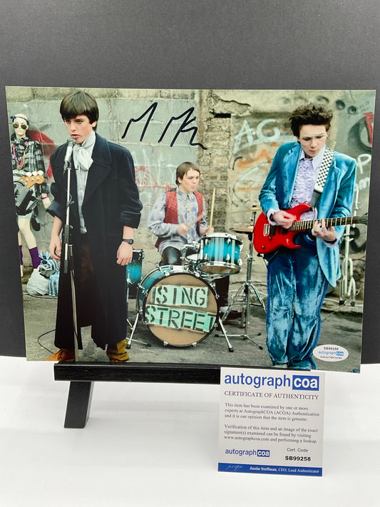 Mark McKenna Sing Street signed 8x10 ACOA