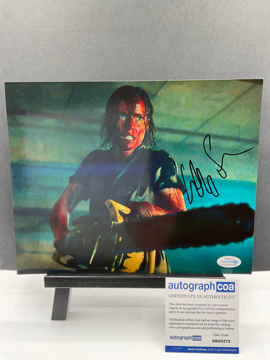 Lily Sullivan Evil Dead Rise signed 8x10 ACOA