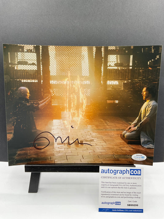 Tilda Swinton Doctor Strange Marvel signed 8x10 ACOA