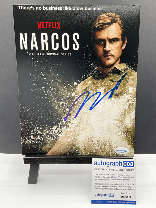 Boyd Holbrook Narcos signed 8x10 ACOA