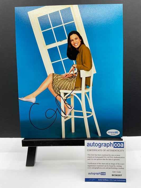 Christy Carlson Romano Even Stevens signed 8x10 ACOA