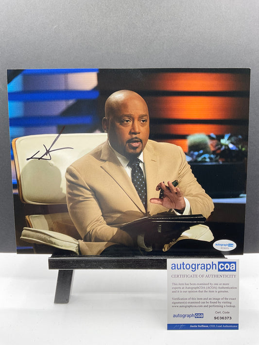 Daymond John Shark Tank signed 8x10 photo ACOA