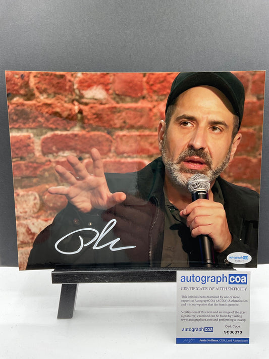 Dave Attell Comedian signed 8x10 photo ACOA