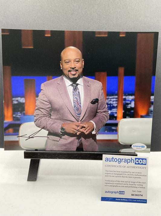 Daymond John Shark Tank signed 8x10 photo ACOA