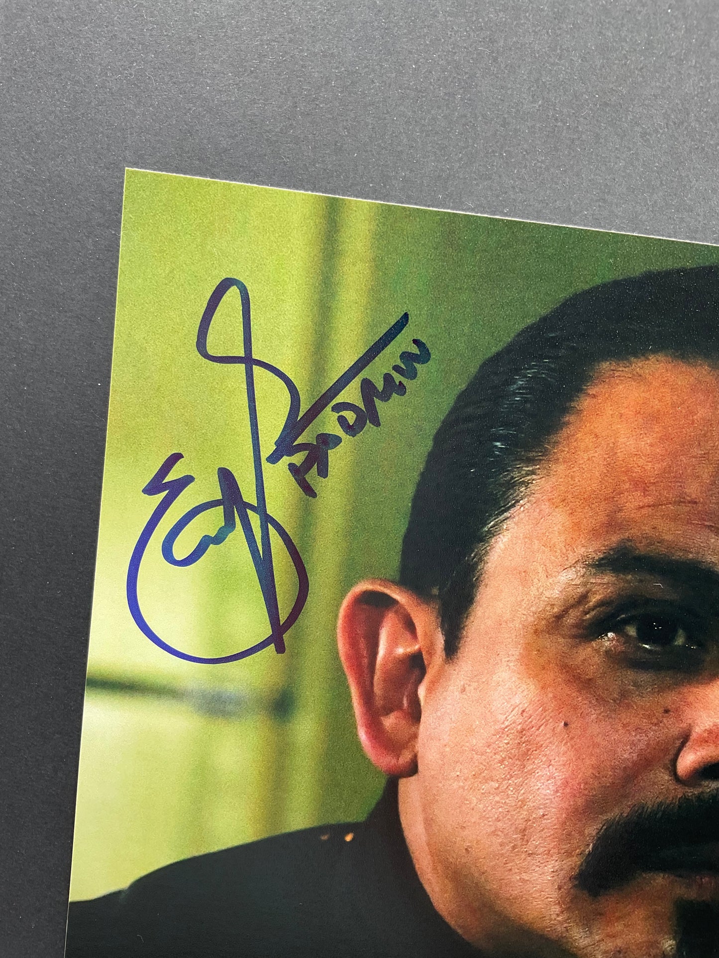 Emilio Rivera Sons of Anarchy signed photo 8x10 ACOA Inscription