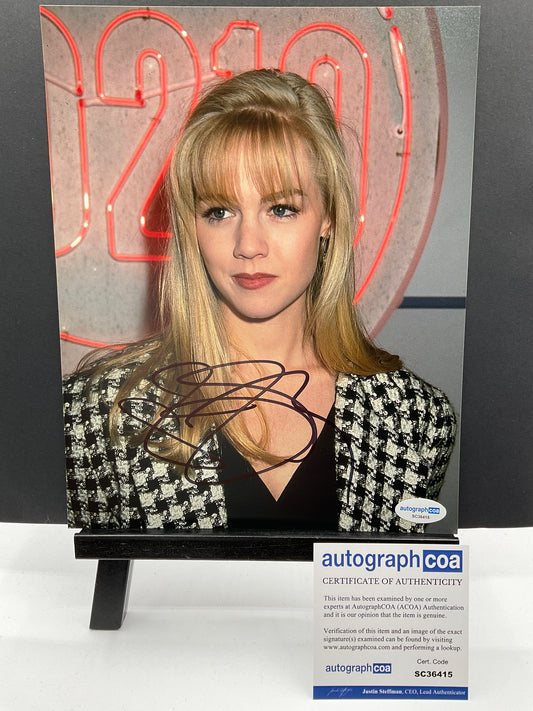 Jennie Garth Beverly Hills 90210 signed photo 8x10 ACOA