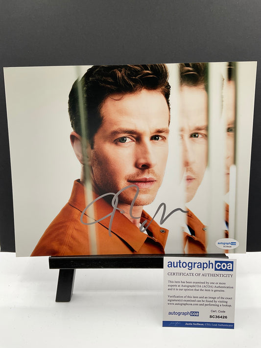 Josh Dallas Manifest signed photo 8x10 ACOA