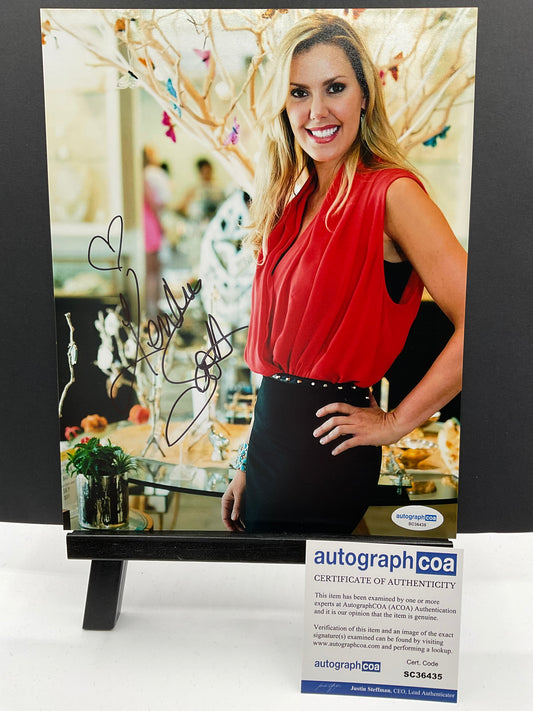 Kendra Scott Fashion Designer signed photo 8x10 ACOA